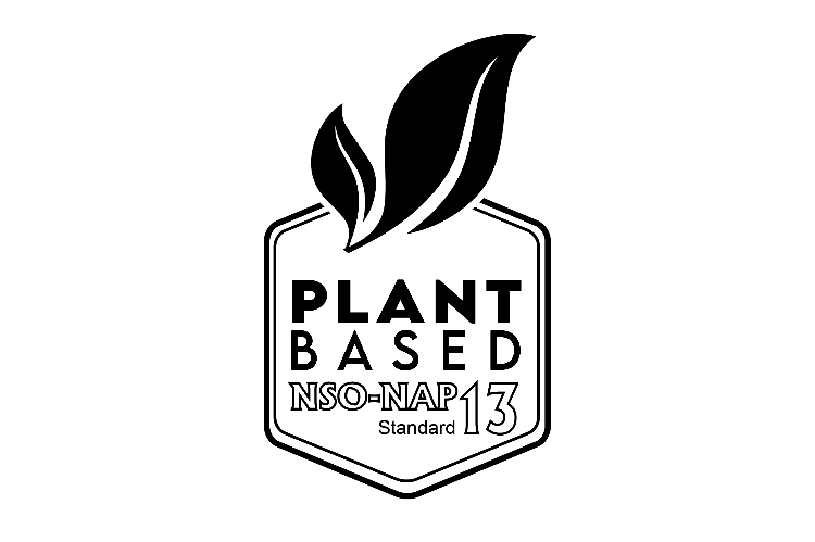 Plant Based Siyah Beyaz Logo
